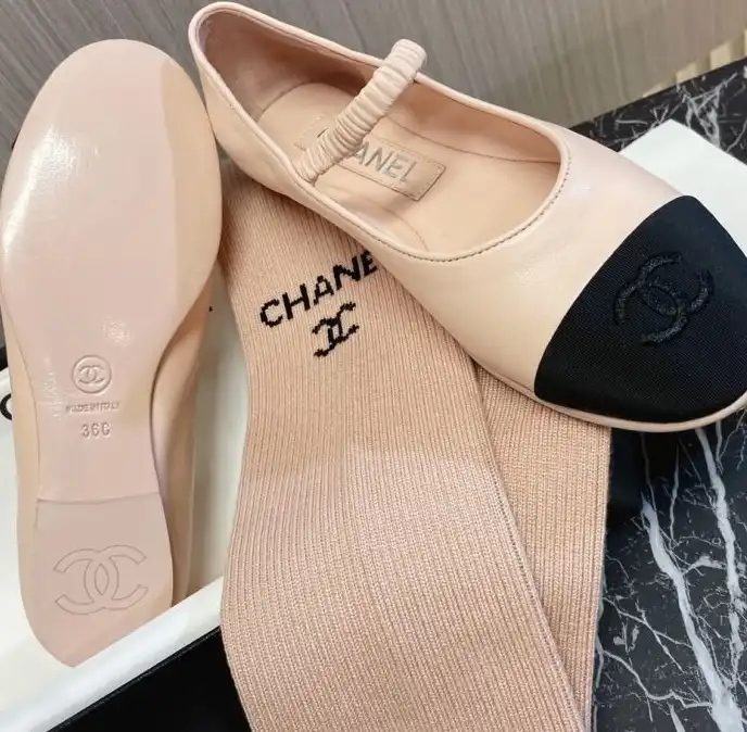 hype Chanel Flat Shoes