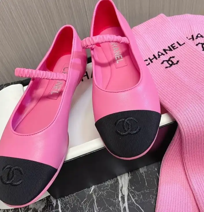 hype Chanel Flat Shoes