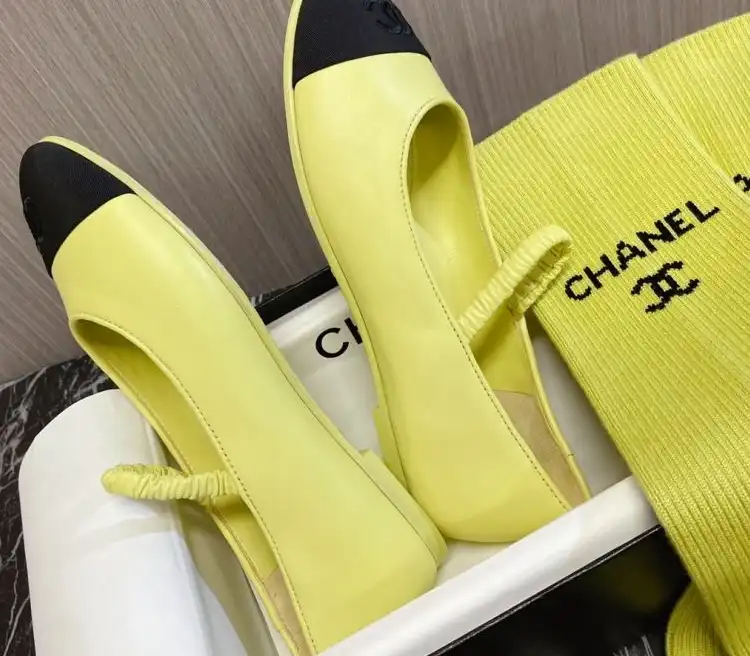 hype Chanel Flat Shoes