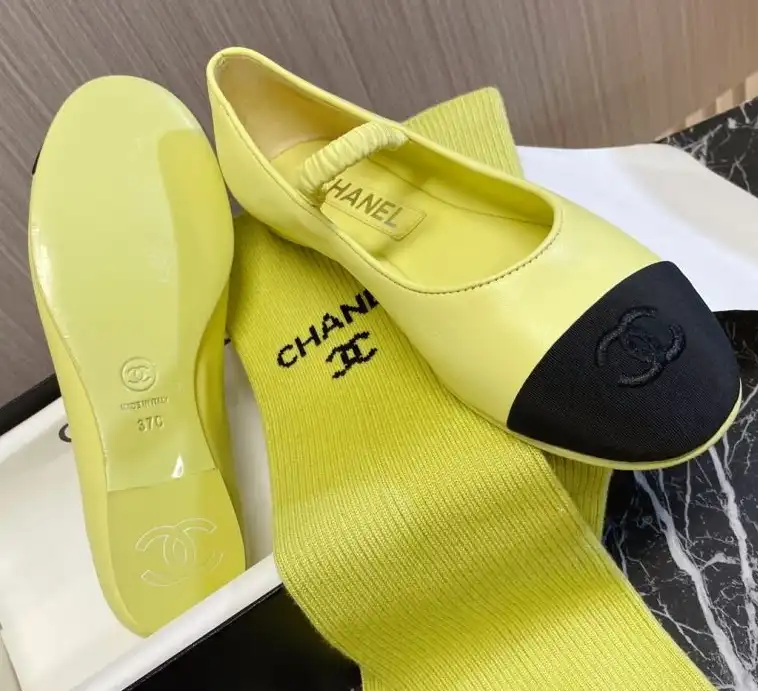 hype Chanel Flat Shoes