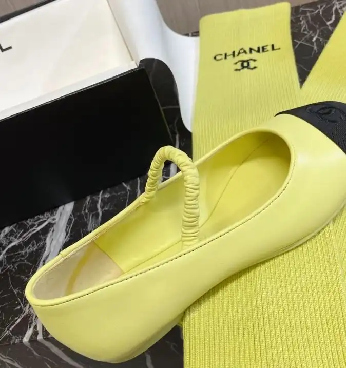 hype Chanel Flat Shoes