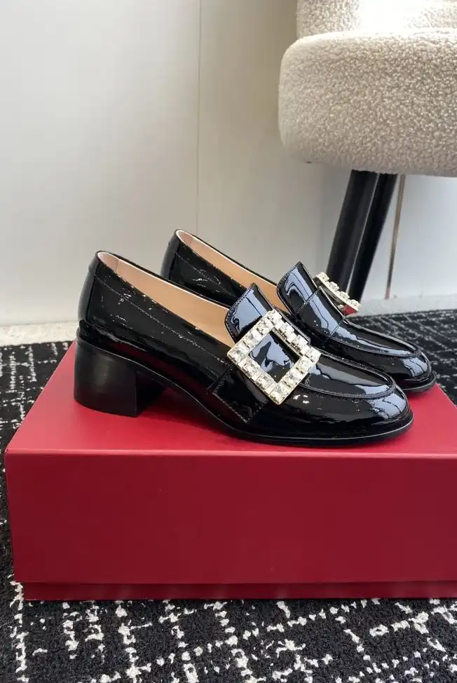 hype Roger Vivier Leather Shoes