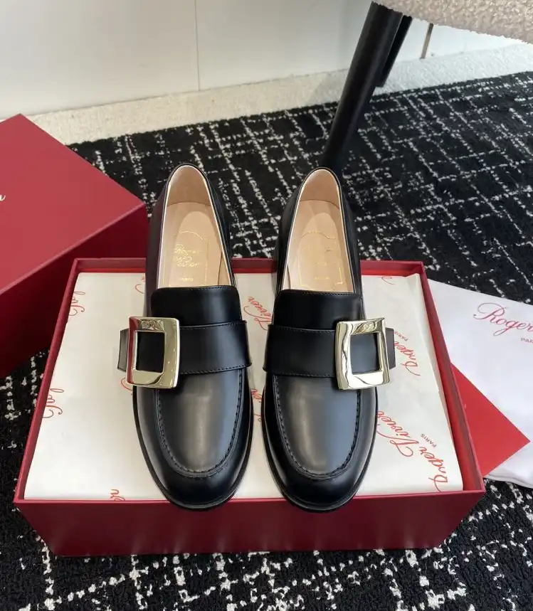 hype Roger Vivier Leather Shoes