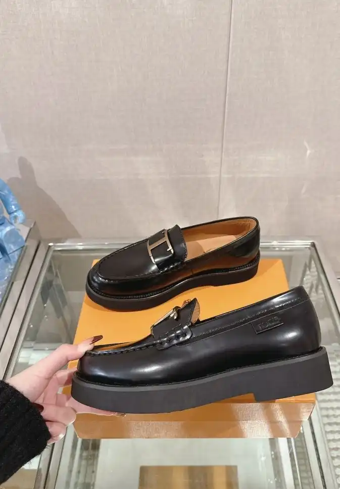 hype Tods Leather Shoes