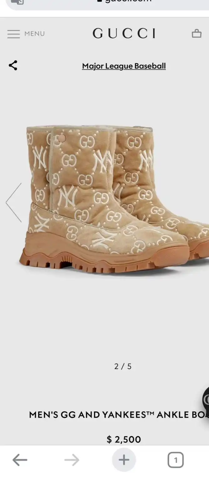 hype Gucci Boots