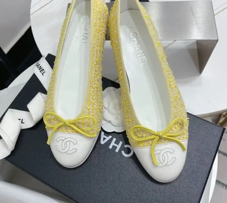 hype Chanel Flat Shoes