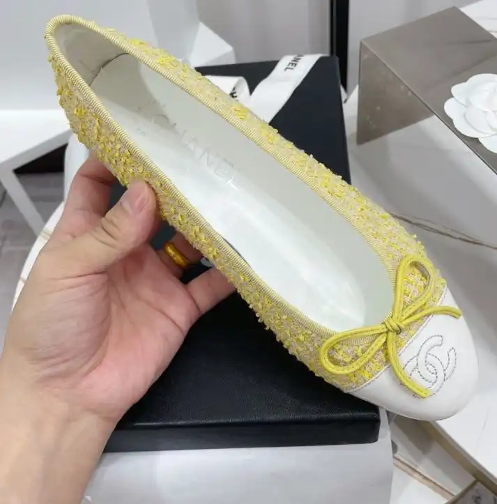 hype Chanel Flat Shoes