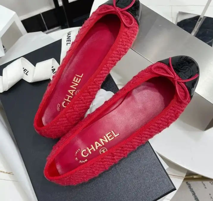 hype Chanel Flat Shoes