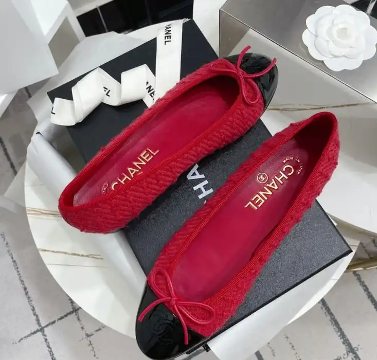 hype Chanel Flat Shoes