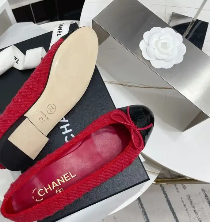 hype Chanel Flat Shoes