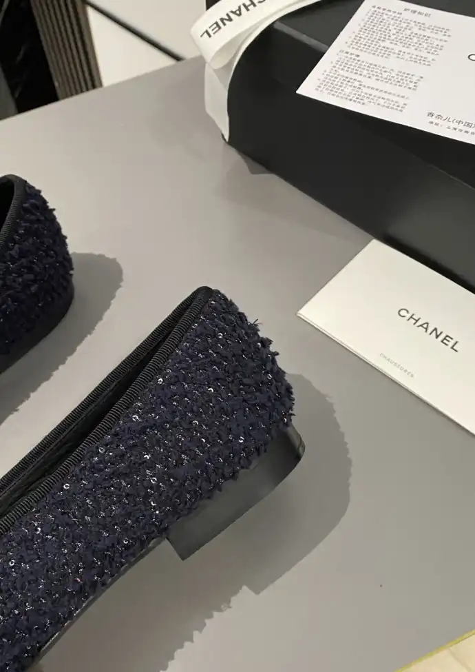 hype Chanel Flat Shoes