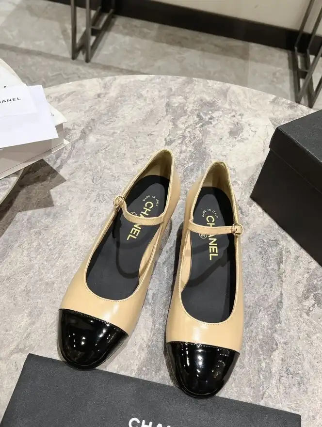 hype Chanel Flat Shoes