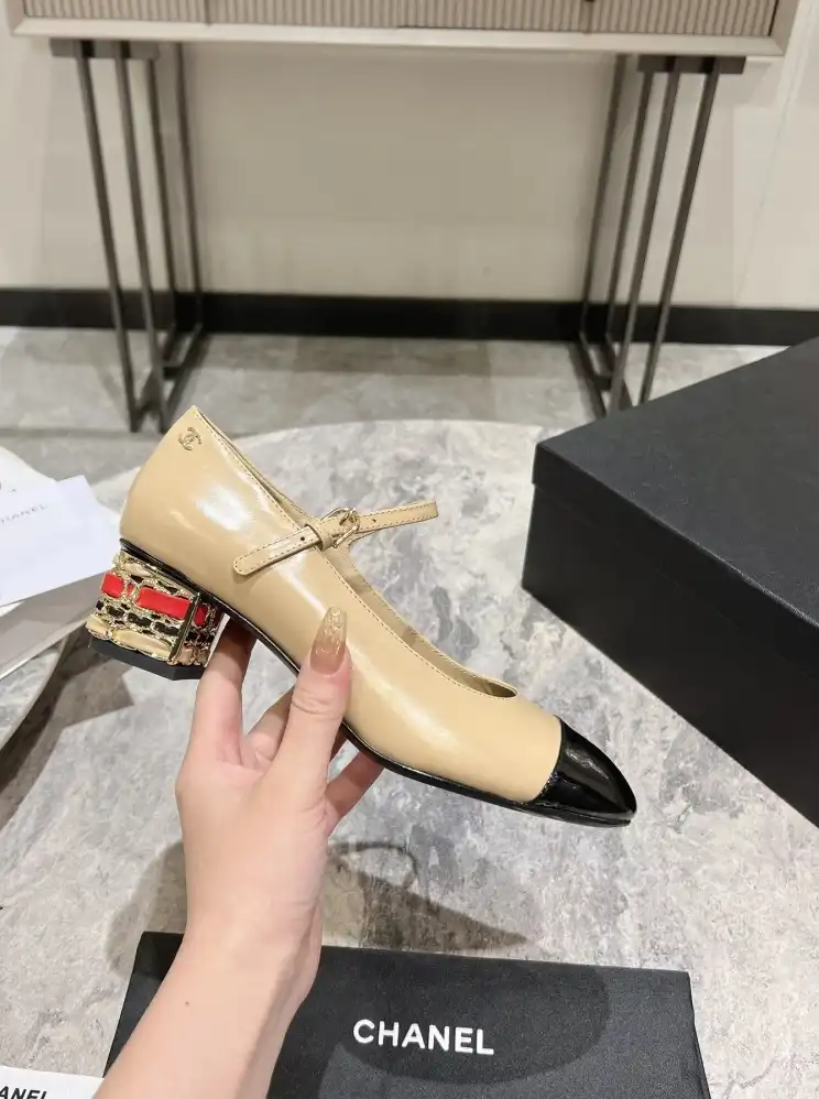 hype Chanel Flat Shoes