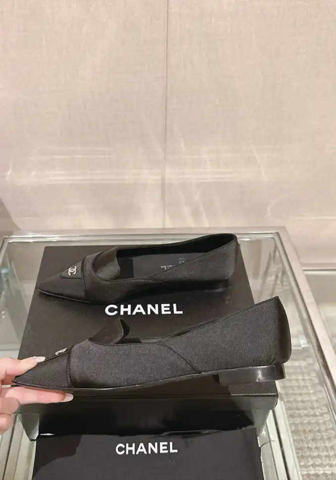 hype Chanel Flat Shoes