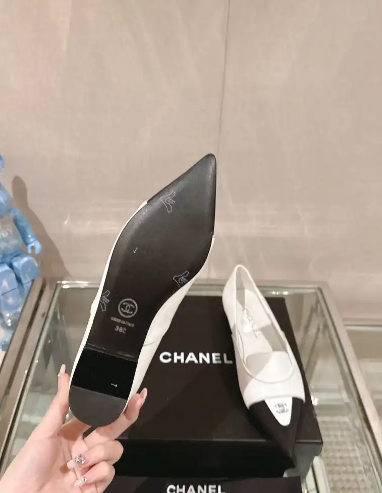 hype Chanel Flat Shoes