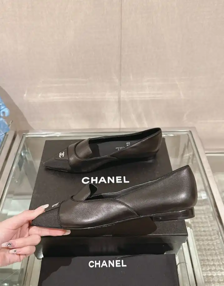 hype Chanel Flat Shoes