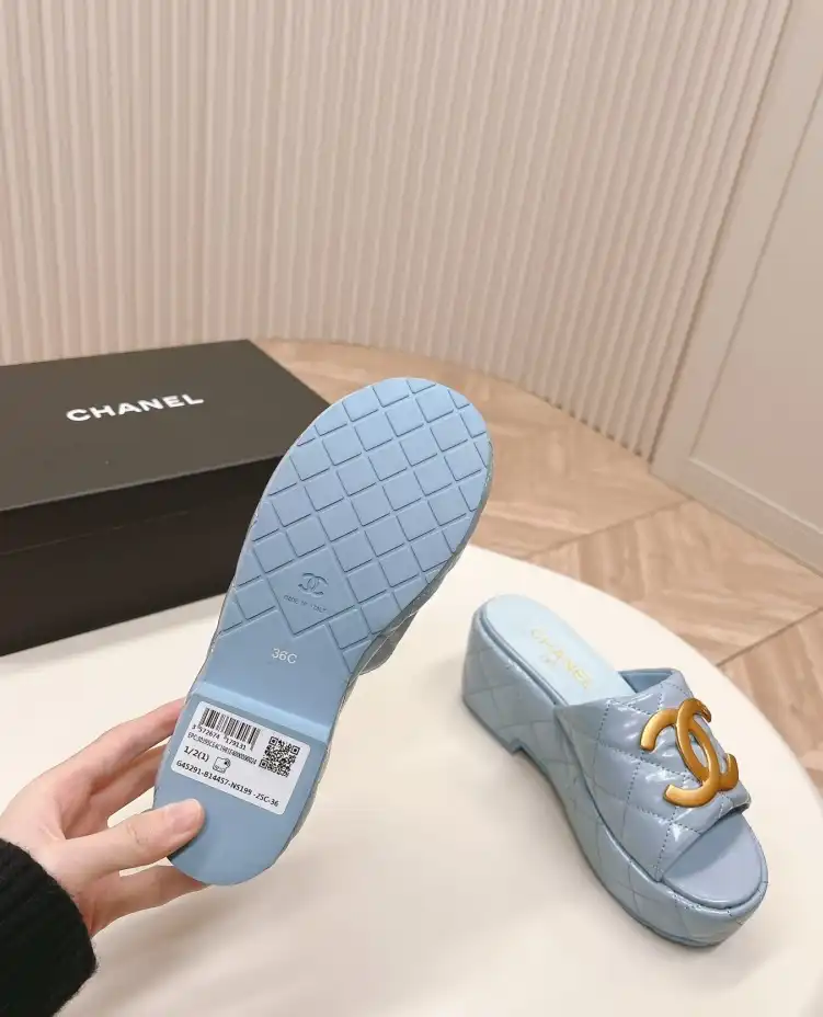 hype Chanel Slippers