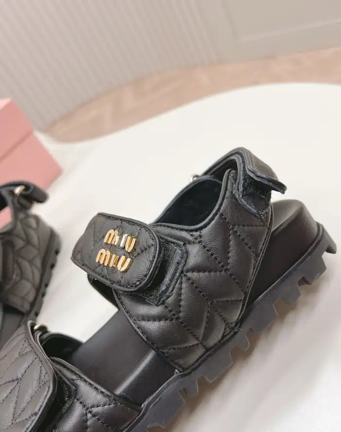 hype Miu Miu Sandals