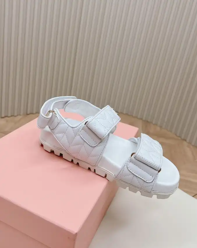 hype Miu Miu Sandals