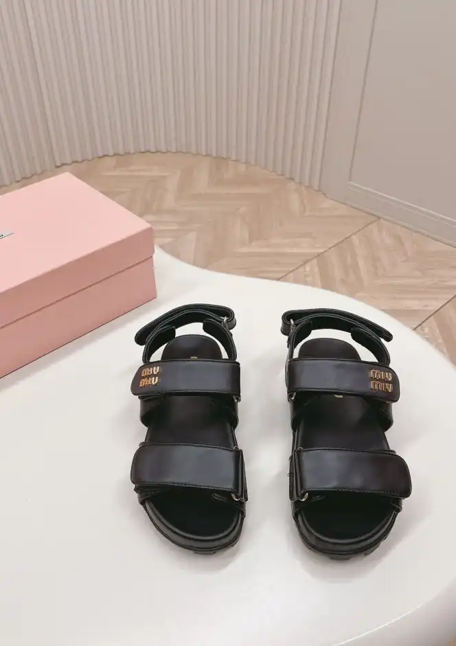 hype Miu Miu Sandals