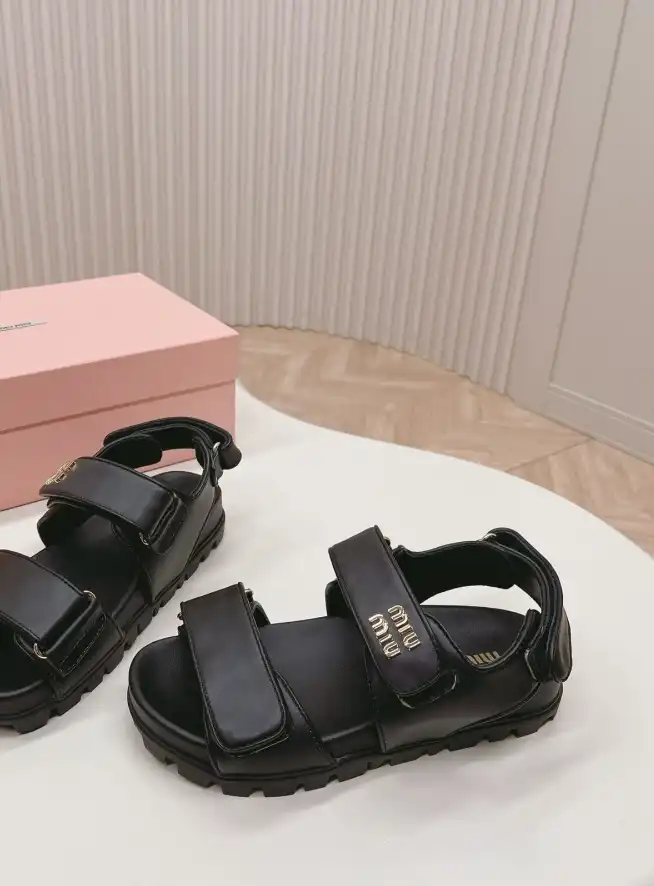 hype Miu Miu Sandals