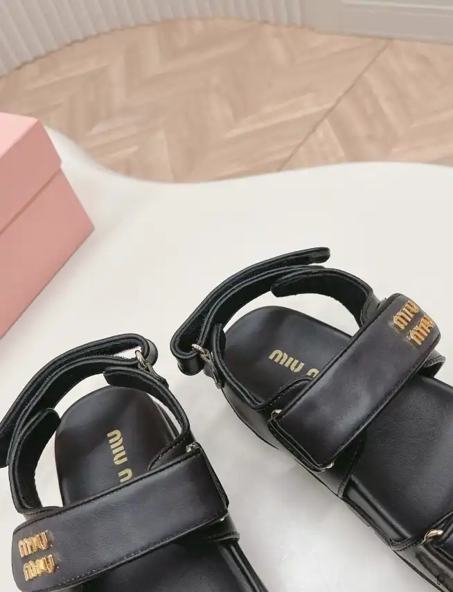 hype Miu Miu Sandals