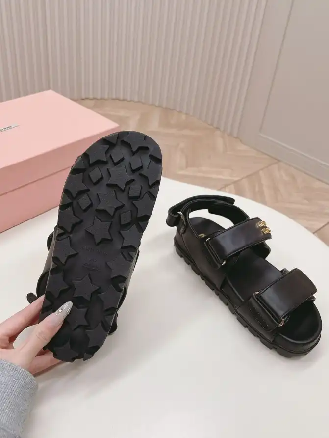 hype Miu Miu Sandals