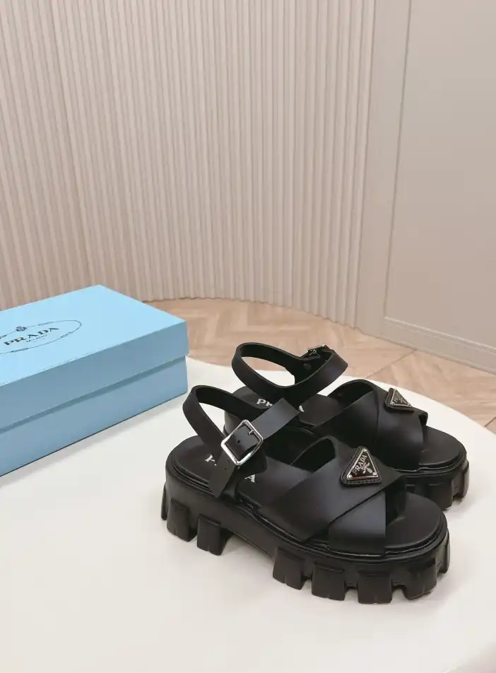 hype Prada Sandals