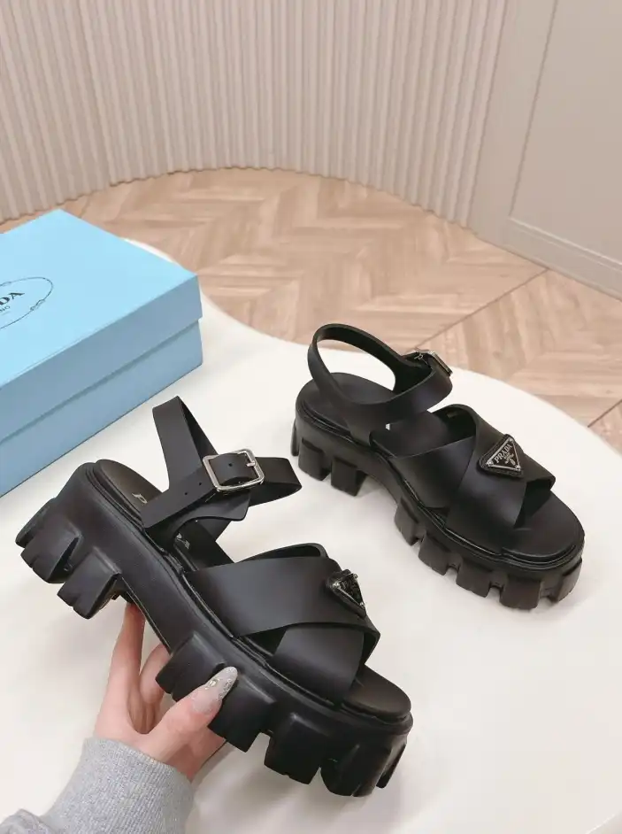 hype Prada Sandals