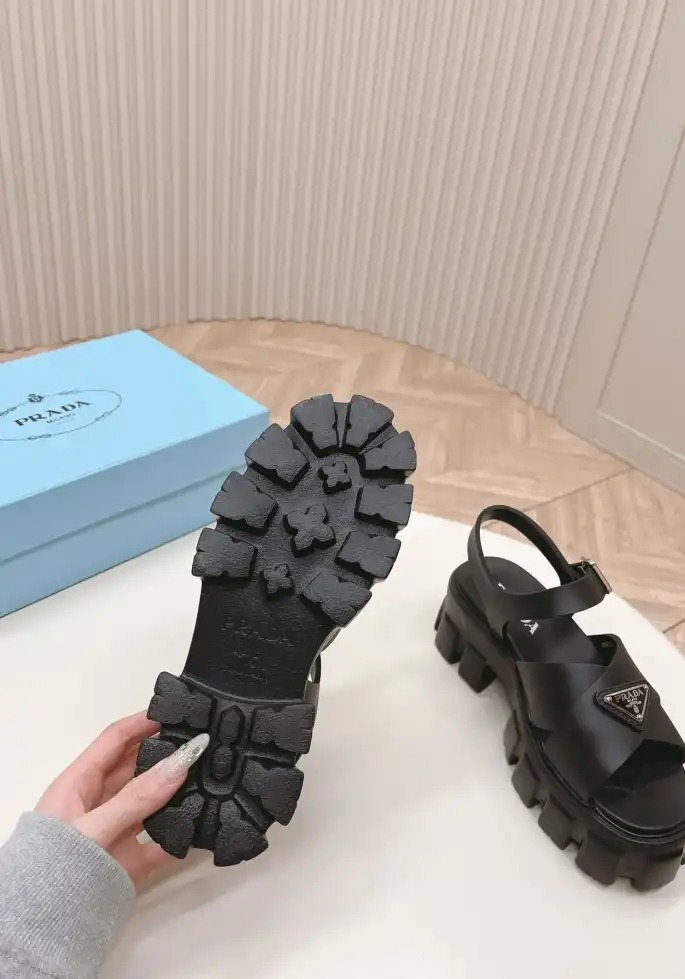 hype Prada Sandals