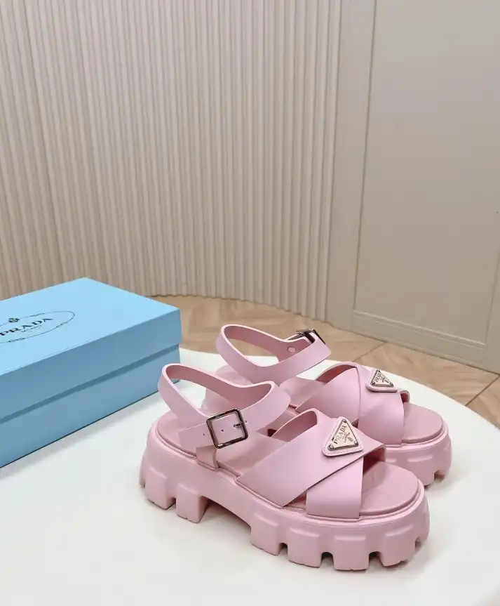 hype Prada Sandals