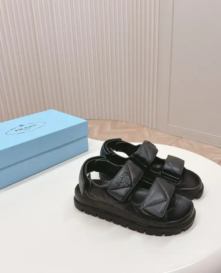 hype Prada Sandals