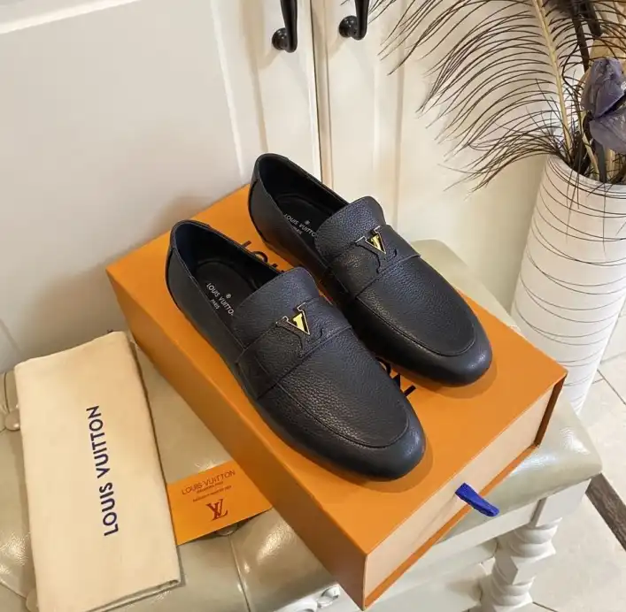 hype LV Leather Shoes