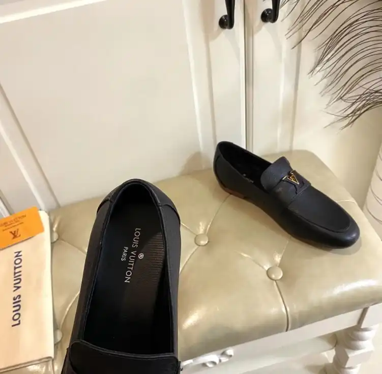 hype LV Leather Shoes