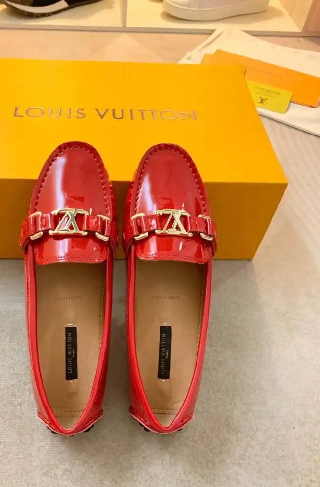 hype LV flat shoes