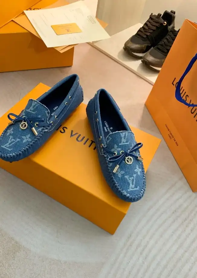 hype LV flat shoes