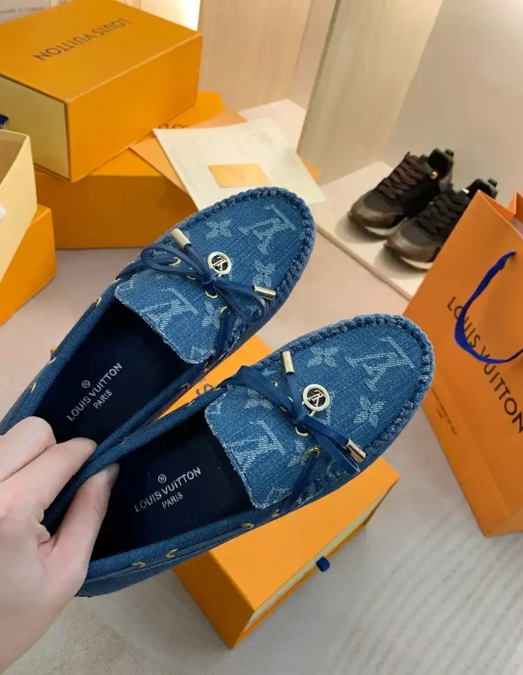 hype LV flat shoes