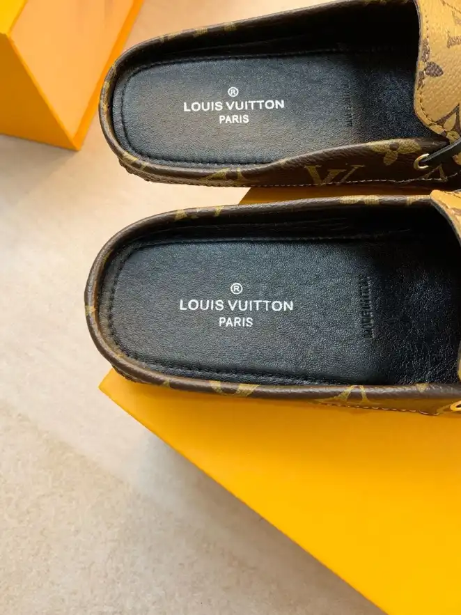 hype LV flat shoes