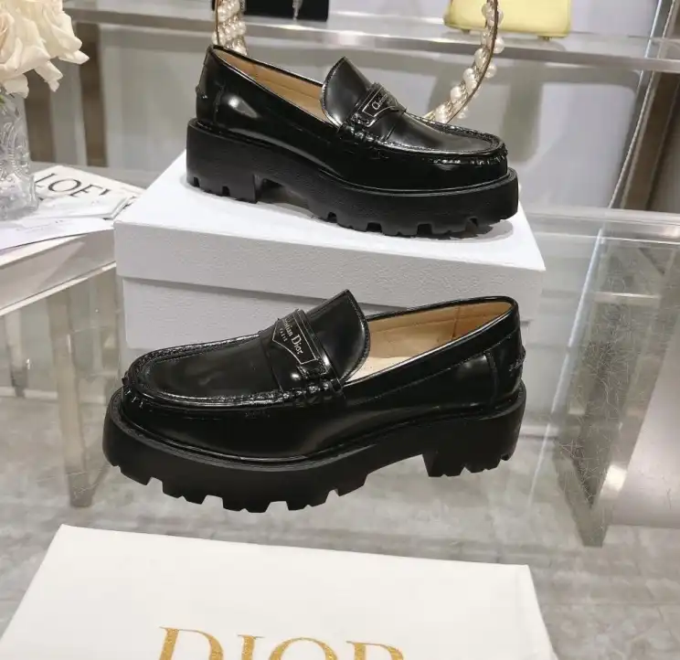 hype Christian Dior Leather Shoes