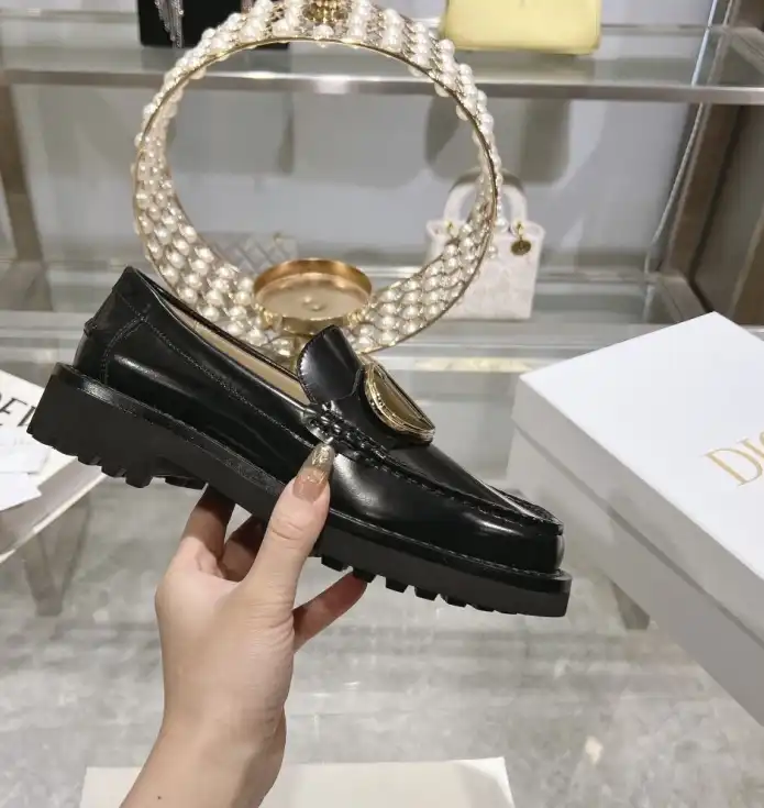 hype Christian Dior Leather Shoes