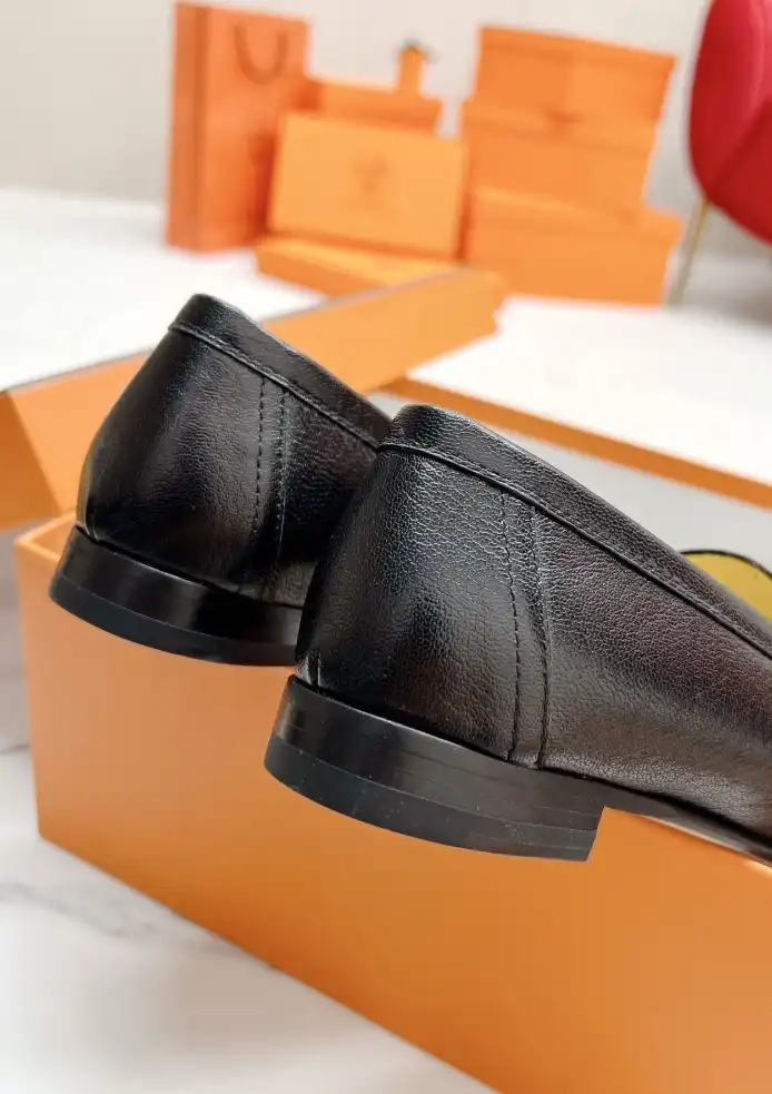 hype Hermes Leather Shoes