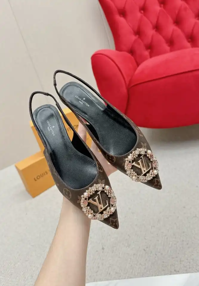 hype LV flat shoes