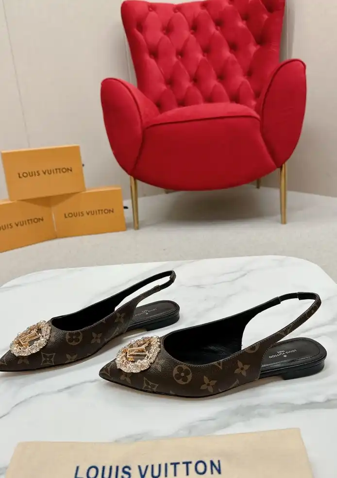 hype LV flat shoes