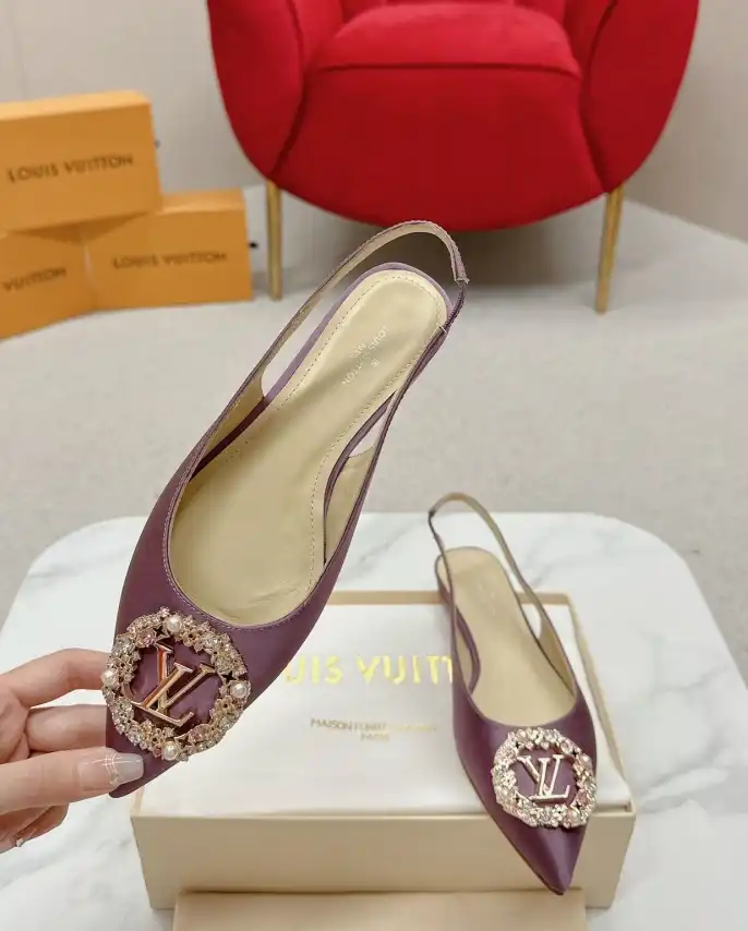 hype LV flat shoes