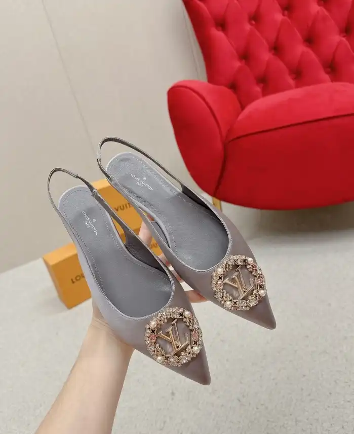 hype LV flat shoes