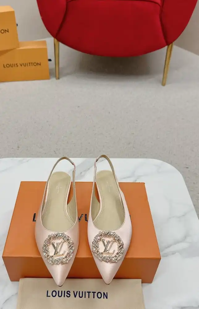 hype LV flat shoes