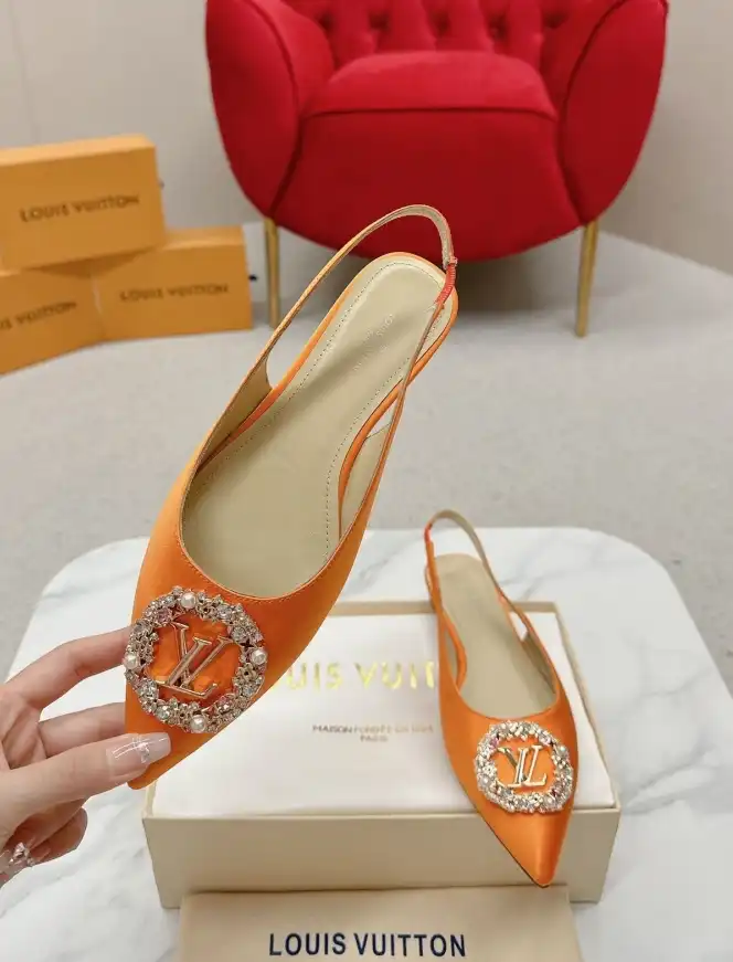 hype LV flat shoes