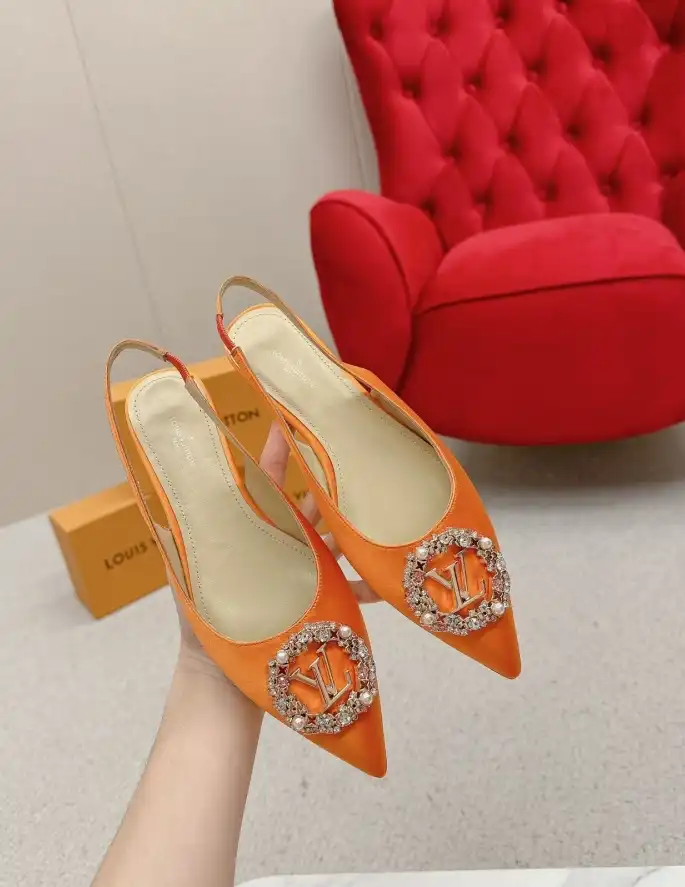 hype LV flat shoes