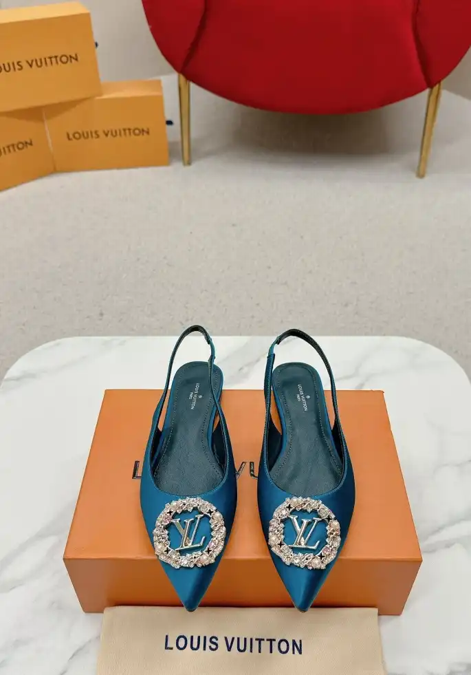 hype LV flat shoes