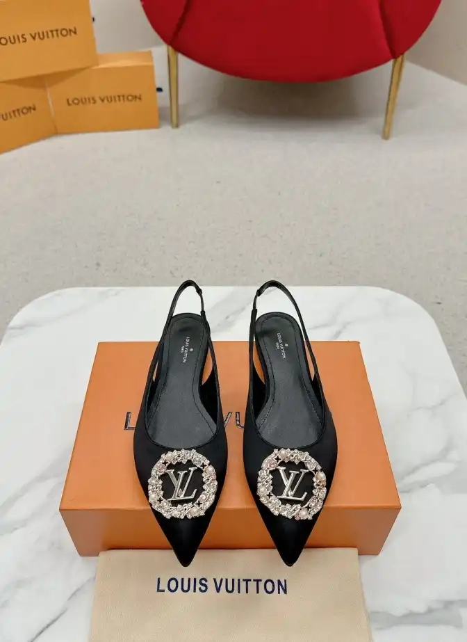 hype LV flat shoes